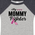 thumbnail image 4 of Inktastic Breast Cancer Awareness My Mommy is a Fighter Boys or Girls Baby Bodysuit, 4 of 5