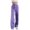 Purple, variant on Fesfesfes Fashion Women Pants High Waist Slim Corduroy Straight Tube Casual Pants