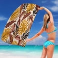 thumbnail image 5 of Yika Beach Blankets Beach Towel Microfiber Beach Towel Super Lightweight Colorful Bath Towel Sandproof Beach Blanket Multi-Purpose Towel For Travel Swimming Pool 30x60, 5 of 6