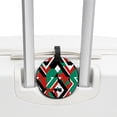 thumbnail image 3 of Palestine 2Pcs PU Leather Round Luggage Tags with Privacy Cover and Name ID Tag for Suitcase, Handbags, Backpacks, School Bags, 3 of 6