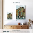thumbnail image 4 of Elephant Stock Old Town Port I Wall Art - Vertical Canvas Wall Art - Living Room Wall Decor - Transportation Canvas - Brown And Blue Decor By Silvia Vassileva - 8" x 12", 4 of 8