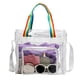 thumbnail image 3 of Bolsa de gimnasio de Yoga transparente para mujer bolso de hombro Likrtyny impermeable para deportes al aire libre de PVC para entrenamiento natación Verano, 3 of 9
