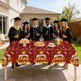 Cinvoph Graduation Party Disposable Tablecloth Waterproof Plastic Table ...