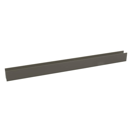 

Brixwell SDCD38GM-CCP18 Gun Metal 3/8 Fixed Panel Shower Door Deep U-Channel - 18 Stock Length