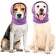 thumbnail image 1 of 2 Piezas Cubre Orejeras para Perros Muff Protección de Orejas para Mascotas Envoltura para la Cabeza con Solapa Cancelación de Ruido Cuello y Orejas de Perro Calentador de Invierno (Púrpura,, 1 of 5