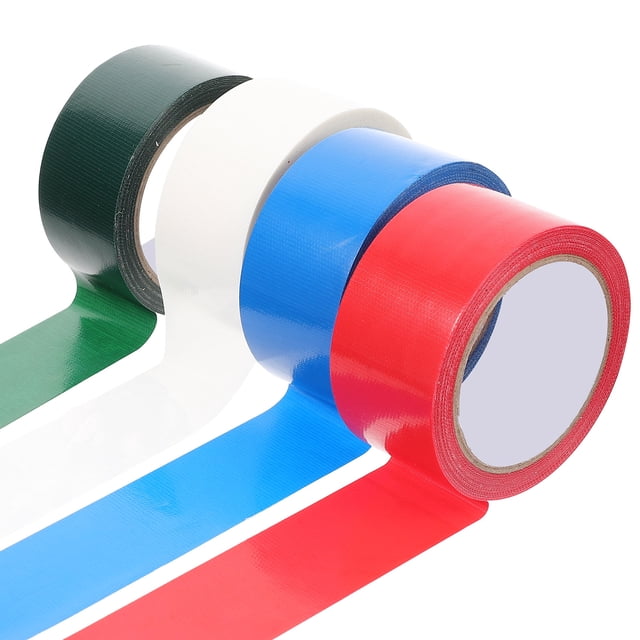 4 rollos de cinta adhesiva Cintas de servicio pesado Cintas de múltiples usos a impermeables