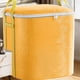 thumbnail image 4 of Fiudx Bolsa de Almacenamiento Resistente (80 X 73 X 60 Cm), Ideal para Mudanzas y Ropa, con Asas Reforzadas, Doble Cremallera y Poliéster Impermeable (Naranja, 1 Unidad), 4 of 6