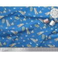 thumbnail image 2 of Soimoi Rayon Fabric Leaves,Cinnamon & Snail Insects Print Fabric by the Yard 56 Inch Wide, 2 of 3