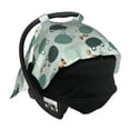 thumbnail image 7 of Car Seat Cover Baby, Frog And Dragonflies Baby Car Seat Cover for Baby Boys Girls Newborn , Infant Car Seat Canopy Cover Nursing Breastfeeding Cover Warm Blanket, 7 of 7