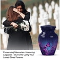 thumbnail image 4 of MUKTIVE Butterfly Urns for Human Ashes Men - Small 3 inch Cremation Urns for Adult Ashes Women - Memorial Urn for Adult Funeral - Decorative Burial Urn for Loved Ones, 4 of 7