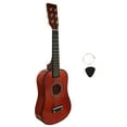 thumbnail image 3 of 1 pieza de 23 pulgadas, guitarra acústica popular, instrumento musical, guitarra pequeña para principiantes, 3 of 7