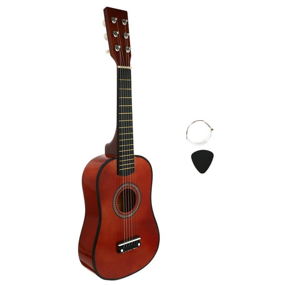 23" Beginner Acoustic Guitar - Full Kit with Nylon Strings, Tuner, Strap & Picks