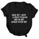 thumbnail image 2 of Gibobby Playera Corte clásico para Mujer Top informal para mujer, camiseta estampada talla grande, camiseta informal manga corta con cuello redondo y estamp(Negro,G), 2 of 5