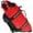 Red, variant on lanema Dog Swim Vest For Small Breeds Comfortable Buoyancy Life Vest with Adjustable Belt Reflective Strips Water Activity Gear