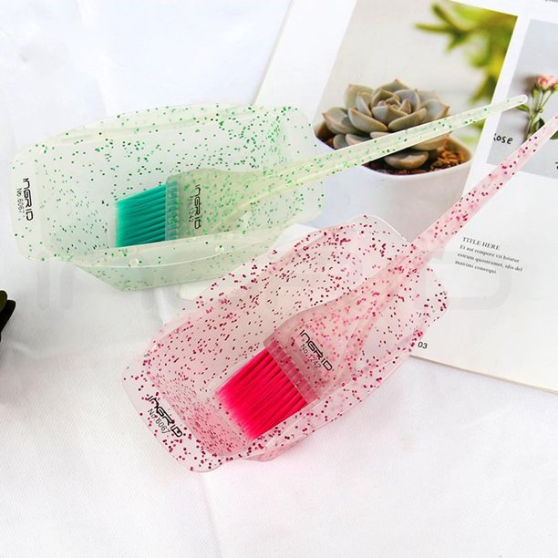 Muyoka 2 uds., cepillo para teñir el cabello, cuenco, herramientas para teñir, Kit de cepillo de Color para teñir, suministros de salón Muyoka Hogar