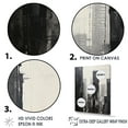 thumbnail image 3 of Designart "A Cityscape With Skyscrapers As Ebony Edifices" Skyscrapers Floater Framed Canvas Prints, 3 of 5