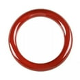 thumbnail image 3 of K-KED Beauty Natural Red Jade Jadeite Gemstone Bangle Bracelet 56-62mm Jewelry-58-60 mm, 3 of 3