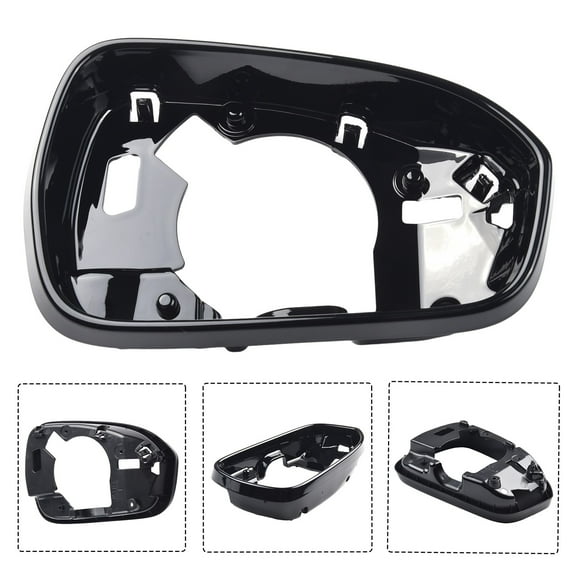 For Ford Fusion 2013-2020 Black Left Driver Side Mirror Frame Trim Replacemen