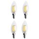 thumbnail image 1 of 4X Dimmable E12 6W Cob Candle Flame Led Bombilla Lámpara 10 x 3.5cm, 1 of 5