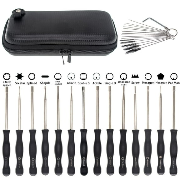 14-Piece Carburetor Adjustment Tool Kit for 2 Cycle STIHL Husqvarna Echo