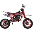 thumbnail image 2 of Moto Cross Pocket Montable Niños Motor Gasolina 45km/h Roja Little Monkey, 2 of 6