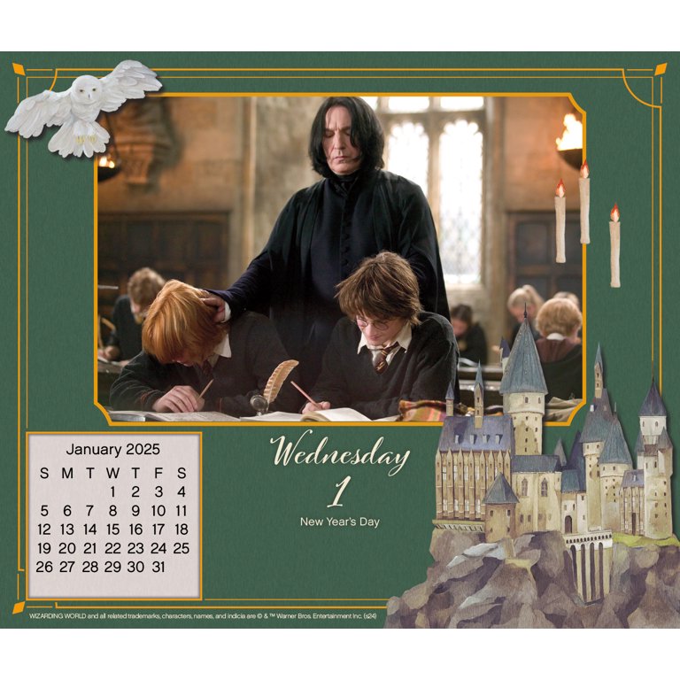 2025 Harry Potter Box Calendar, Daily Count, New - Walmart.com