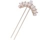 thumbnail image 1 of Estilo floral alfiler decorativo atado encantador retro antiguo arco palillos encantador soporte para palillos horquilla palos clips de cola de caballo para damas ER, 1 of 5