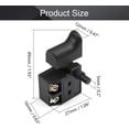 thumbnail image 2 of HUGFEGWE Trigger Switch for Leiya AQ11001 Electric Hammer Tool Power Speed Control U2536-18080, 2 of 4