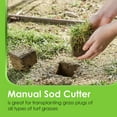 thumbnail image 7 of Yard Butler Sod Plugger turf cutter and grass plug tool for zoysia, St. Augustine, fescue, or centipede grass transplanting & repair - ISP-33, 7 of 7