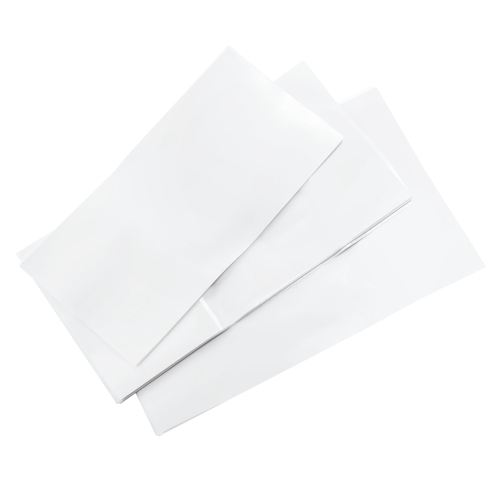 30pcs White Heat Shrink Film Paper Sheets for DIY Crafts Jewelry Making 