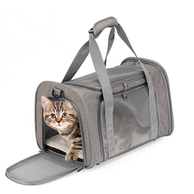 Transportín para mascotas Mr. Pen para perros y gatos de hasta 6,8 kg