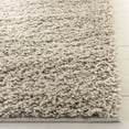 thumbnail image 5 of SAFAVIEH Arizona Cady Solid Shag Area Rug, Silver, 6'7" x 9'2", 5 of 12