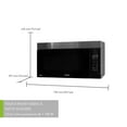 thumbnail image 4 of Panasonic NNST27HB Genius Prestige Plus 2.0 cft. Over-The-Range Microwave, Black, 4 of 9
