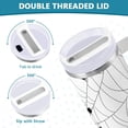thumbnail image 6 of susiyo 40oz Stainless Steel Vacuum Insulated Tumbler with Lid and Straw, Horror Spider Web Double Wall Thermal Cup, Keeps Drinks Hot&Cold, BPA-Free, Travel Coffee Mug for Sports School Work Car, 6 of 6