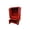 Persimmon Red, variant on Coastal Computer Armoire Desk