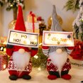 thumbnail image 3 of Injueey Muñeca de Navidad, decoración bonita, adorno de fiesta, juguete para niños, sofá, fondo decorativo para el hogar, dormitorio, oficina Kits de decoración para fiestas Rojo Injueey HA069298-01, 3 of 6