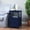 Cobalt Blue, variant on Cobalt Blue End Table with Cabinet - Modern Living Room Side Table with Shelves - 24x24x24