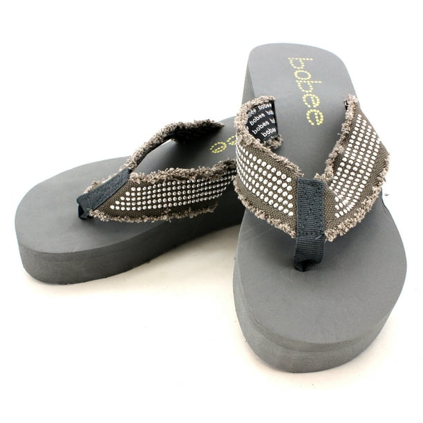 platform beach flip flops