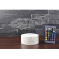 thumbnail image 6 of YSITIAN Formula F1 Race Sports Car Roadster Illusion LED Table Lamp Decor Night Light with 16 Colors Touch G1116-170, 6 of 6