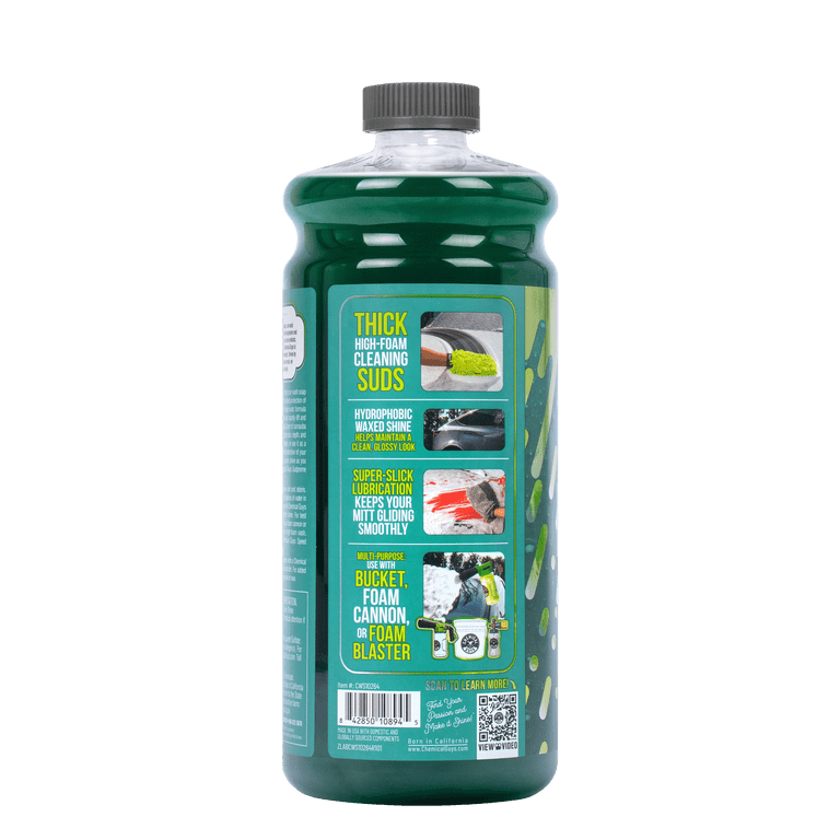 Chemical Guys Sudpreme Car Wash & Wax, Extreme Shine Foaming, 64oz