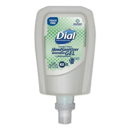 Dial Professional DIA19029 hygienic Gel Hand Sanitizer Refill for FIT Touch Free Dispenser