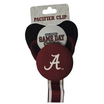 University of Alabama Pacifier Clip