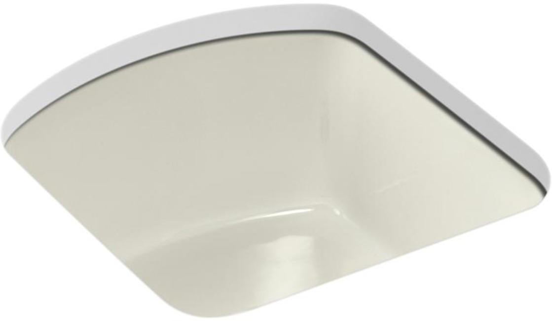 Kohler K5848 Napa 183/4" Cast Iron Undermount Bar Sink Off White