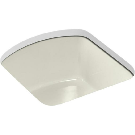 Kohler K-5848 Napa 18-3/4" Cast Iron Undermount Bar Sink - Off White
