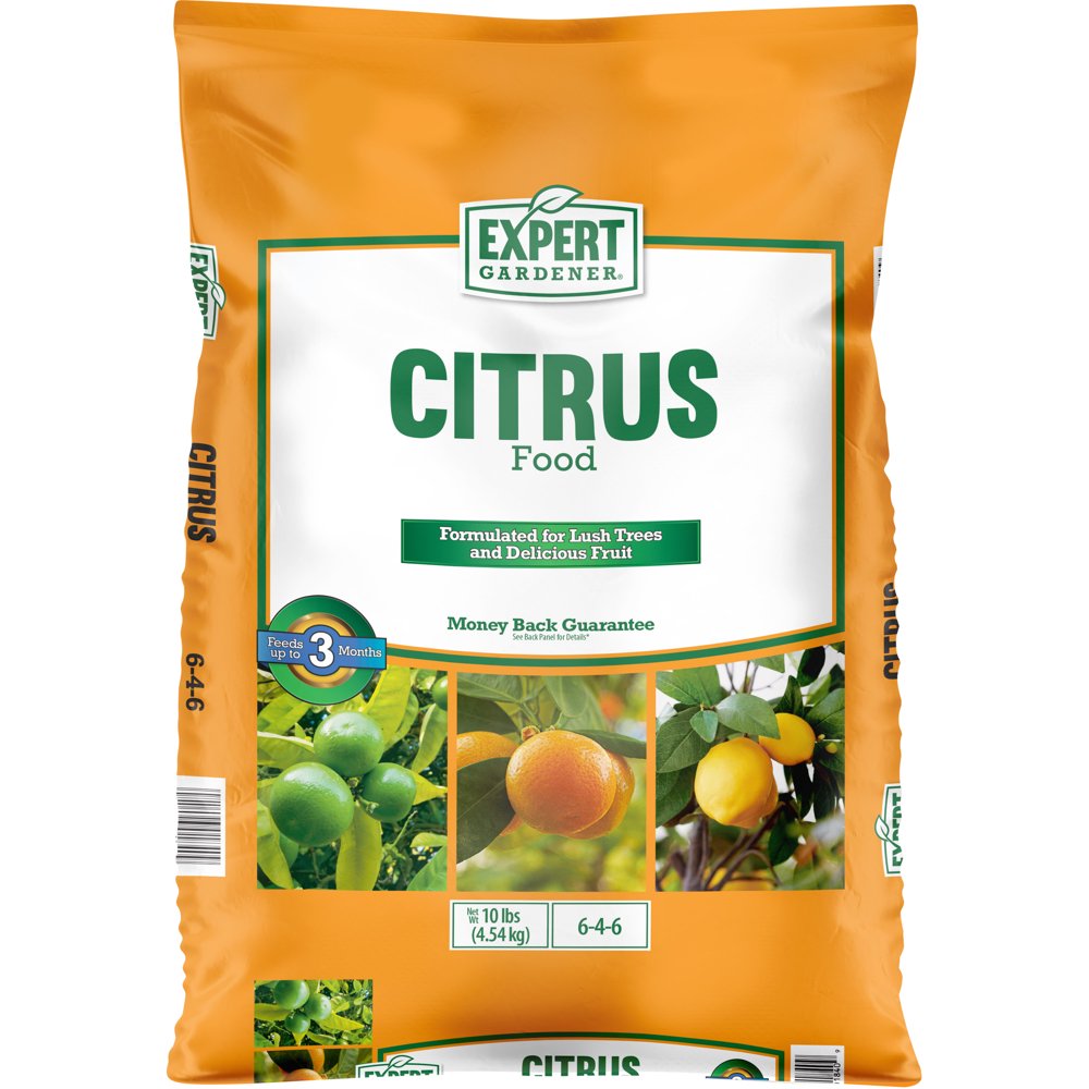 Expert Gardener Citrus Plant Food Fertilizer 646; 10 lbs. Walmart