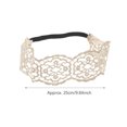 thumbnail image 3 of Sonducket Diademas de encaje Elástico ajustable Hueco Spa Diadema Adornos elegantes Diadema Diadema Turbante para mujeres niñas Ropa, zapatos y accesorios Miscelánea tipo 3 Sonducket AP009648-03, 3 of 6