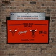 thumbnail image 7 of Chicago Basketball Bull's LARGE 22x14 Wall Hanging Logo Heritage Banner featuring logos from 1966, 1970, 1984 & 1985, 7 of 7