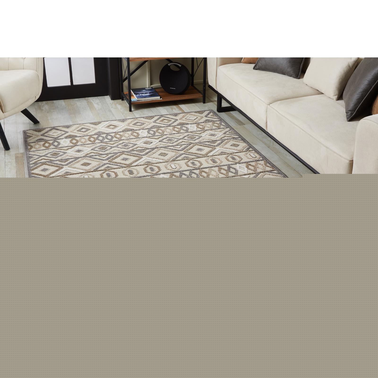 thumbnail image 3 of Kas Rugs Calla Geometric Striped Indoor / Outdoor Area Rug, 3 of 9