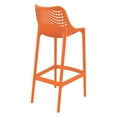 thumbnail image 7 of Compamia Air Patio Bar Stool in Orange (Set of 2), 7 of 7