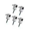 thumbnail image 5 of 5 Pcs Pendant Light Cable Hook Lighting Fixture Organizer Pendant Cord Clip Cable Mounting Clips for Lamp Hanging Lights Dining Room Garages White, 5 of 8